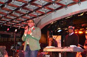 Eric Roberson, me & my stank face that made a few appearances during the show.